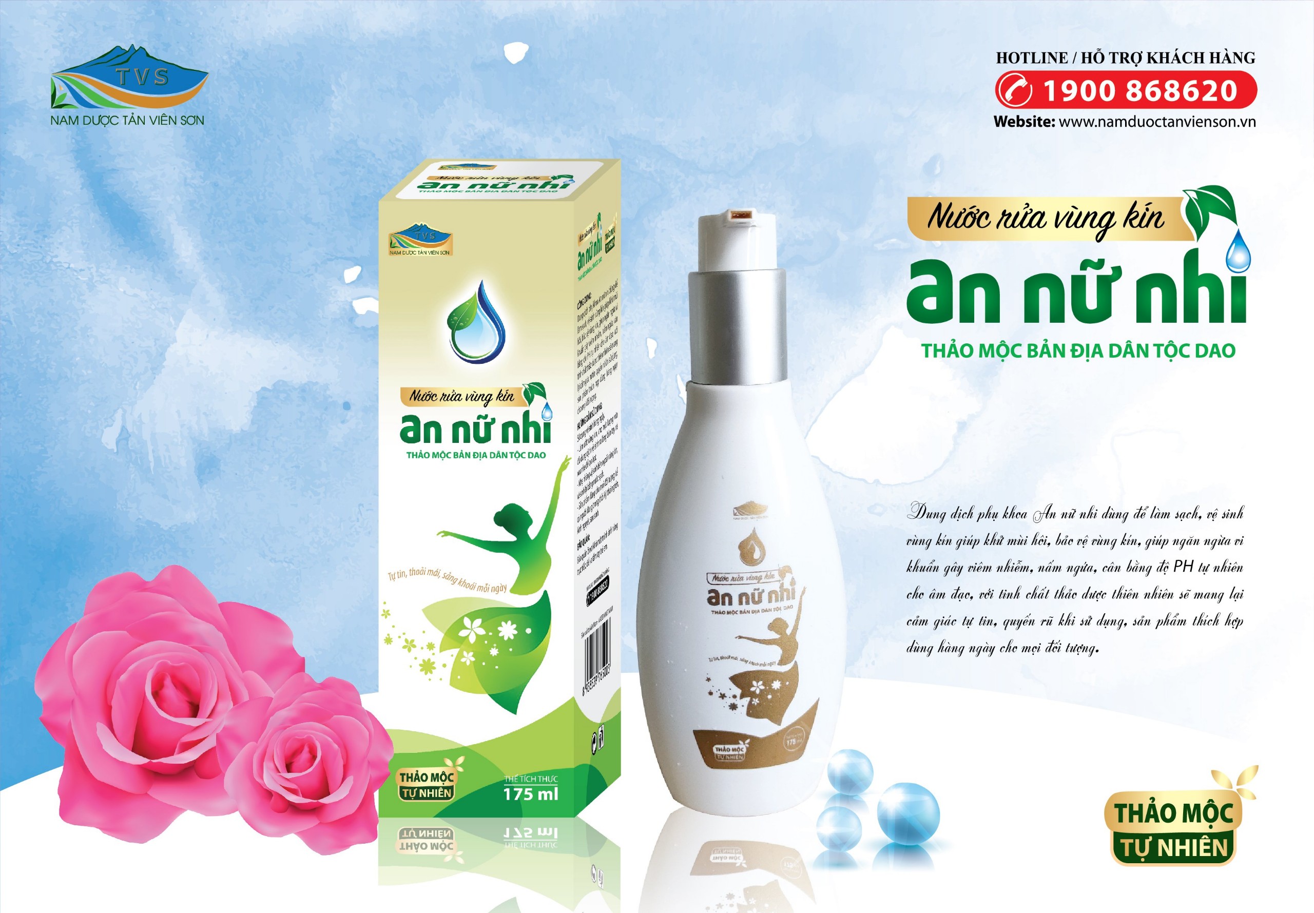 Nước rửa vùng kín An Nữ Nhi